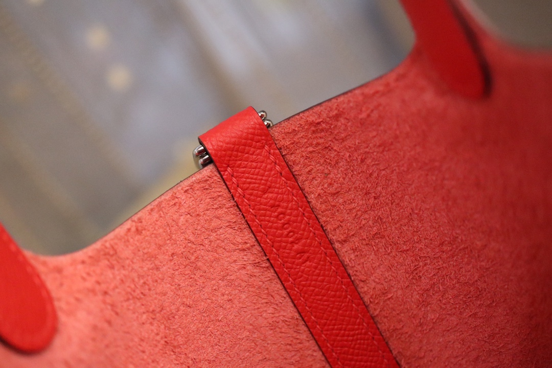 에르메스 피코탄18 레더 트레사쥬 로즈 앱송